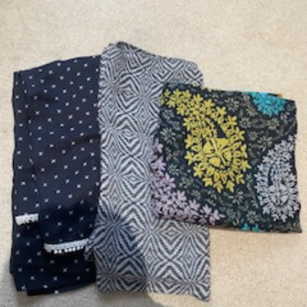 Scarf Bundle FRAAS and LOFT brand multiple colors